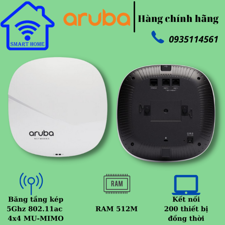 Aruba ap 325 bộ phát wifi chuyên dụng mesh roaming - ARUBAVN